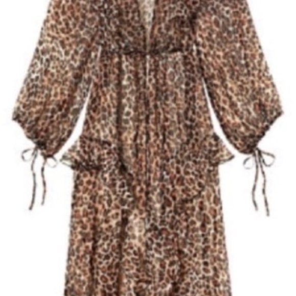 Victoria’s Secret Leopard Print ROBE XS/S like new condition - Picture 6 of 6